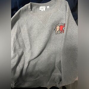 lacoste keith haring sweater
